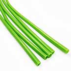 Plastic flower stem sheath for florist wires, Plastic, green, 5 pieces, 30cm