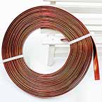 Fil aluminium, Aluminium, marron, 5m x 5mm x 1mm