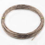 Aluminium wires, Aluminium, brown, 2mm x 5m (approximate)