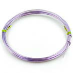 Aluminium wires, Aluminium, Light purple, 5m (approximate), 1mm