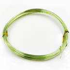 Aluminium wires, Aluminium, Olive-Green, 5m (approximate), 1mm