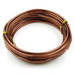 Aluminium wires, Aluminium, brown, 5m (approximate), 3mm