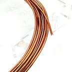 Aluminium wires, Aluminium, brown, 5m x 1.5mm (approximate)