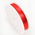 Colour copper wires, Copper, red, 30m, 0.3mm