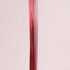 Florist wires, Burgandy, 50 pieces, Length 80cm, Diameter 0.6mm (approximate), Gauge 22