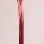 Florist wires, Burgandy, 50 pieces, Length 80cm, Diameter 0.8mm (approximate), Gauge 20