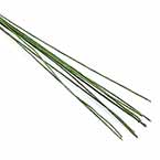 Florist wires, Dark green, 10 pieces, Length 60cm, Diameter 0.46mm (approximate), Gauge 24