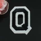 Applique Cloth label, Hand sewn cloth, 5.2cm x 4cm, 1 piece