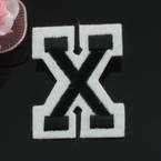 Applique Cloth label, Hand sewn cloth, 5.2cm x 4cm, 1 piece