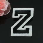 Applique Cloth label, Hand sewn cloth, 5.2cm x 3.8cm, 1 piece