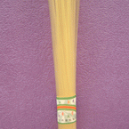 Lucky star plastic straws, Plastic, Light Yellow, 36cm x 2.5mm, 60 pieces