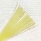 Luminous Lucky star plastic straws, Plastic, Olive, 36cm x 2.5mm, 30 pieces (approximate)