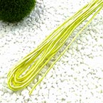 Paper cord with wire, Yellow, 10m x 2mm