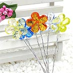 Beads Mini Bouquet Flower Stamen, wires and Plastic, 6 , 13cm