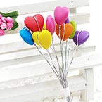 Beads Mini Bouquet Flower Stamen, wires and Plastic, 10 , 13cm