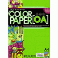 Premium A4 coloured paper, green, 21cm x 29.7cm, 10 sheets